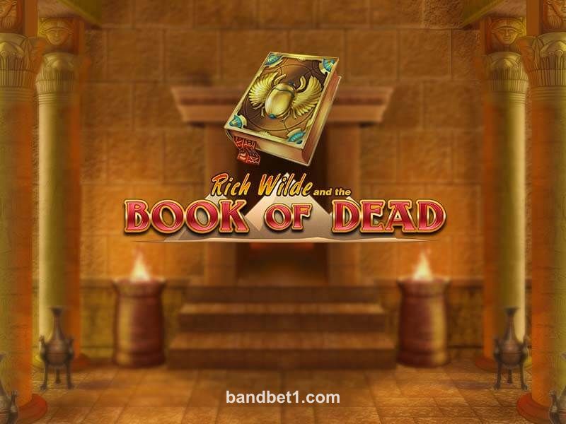 Imagem do jogo Book of Dead na bandbet