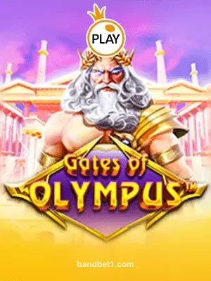 Imagem do jogo Gates of Olympus na bandbet