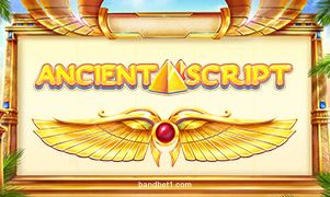 Imagem do jogo Ancient Script na bandbet